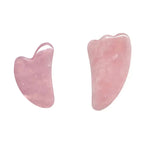 Rose Quartz Gua Sha Roller Set
