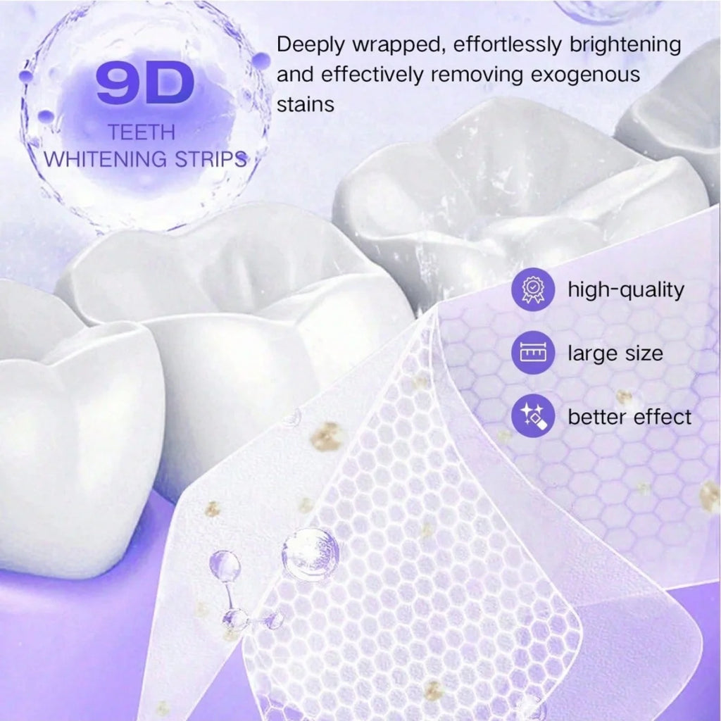 9D Advanced Teeth Whitening Strips