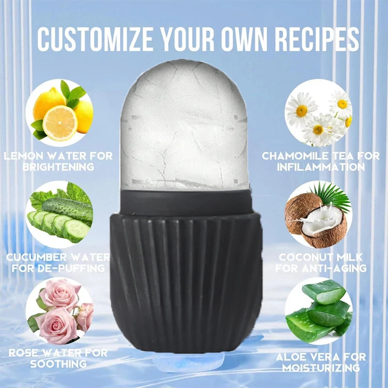 Stainless Steel Ice Face Roller