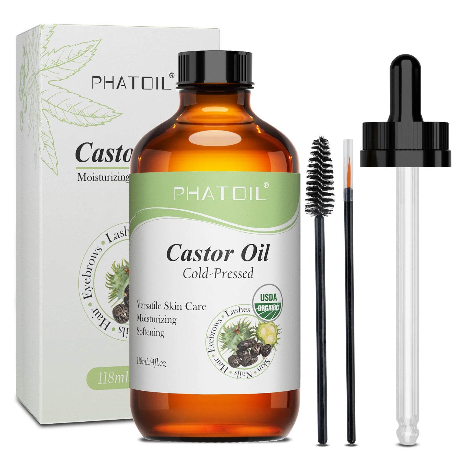 Organic Cold Pressed Castor Oil