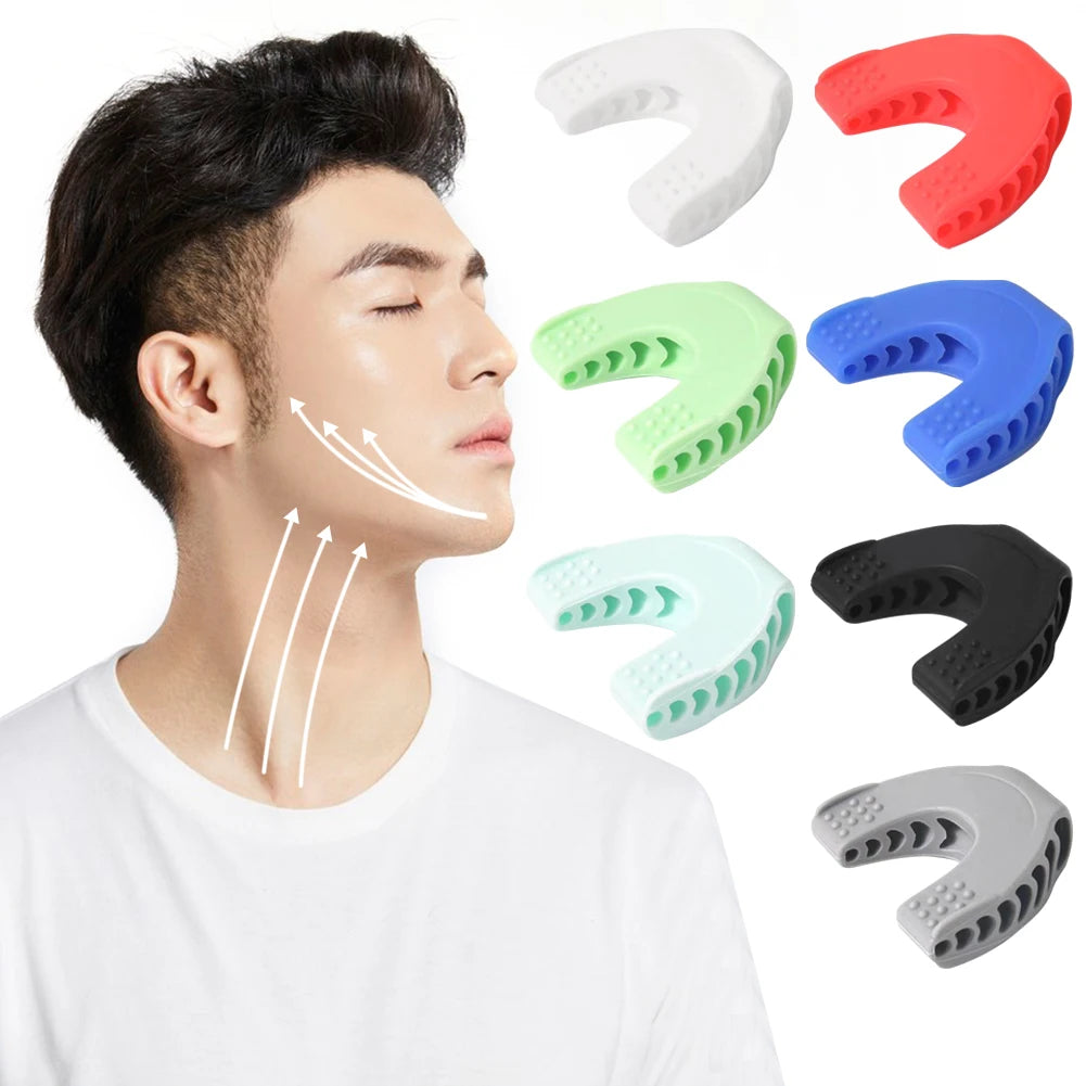 Silicone Jawline Exerciser Trainer